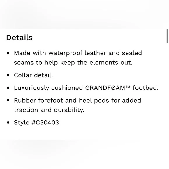 Cole Haan ZeroGrand Hiker Boot Black Leather Style C30403 Mens Size 8.5 … - Picture 9 of 10